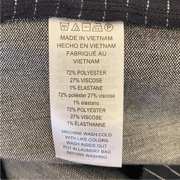 Michael Kors Women's High-Rise Straight Ankle Pants Admiral Size 14 - NWT $110 - Picture 16 of 16